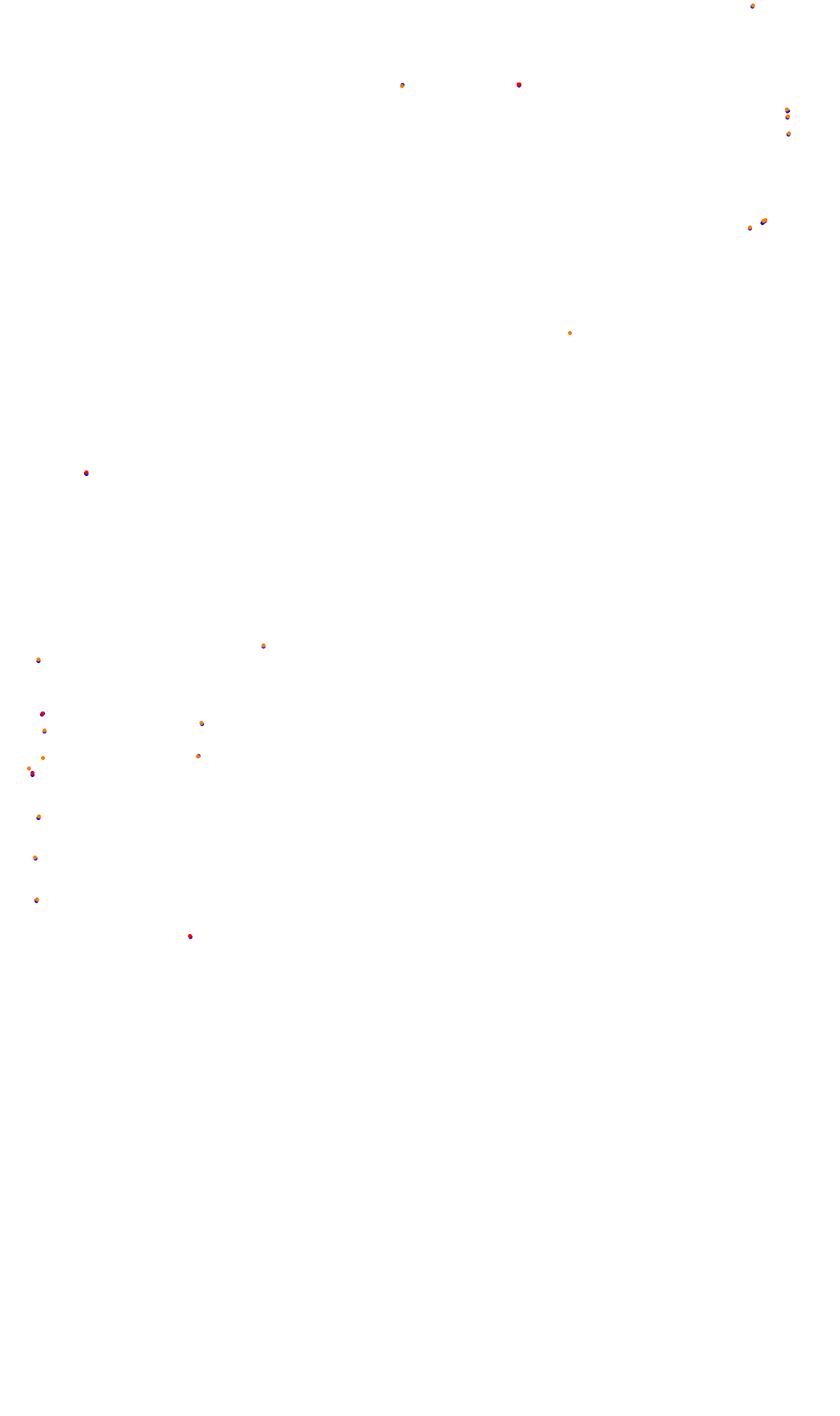 Monza collisions