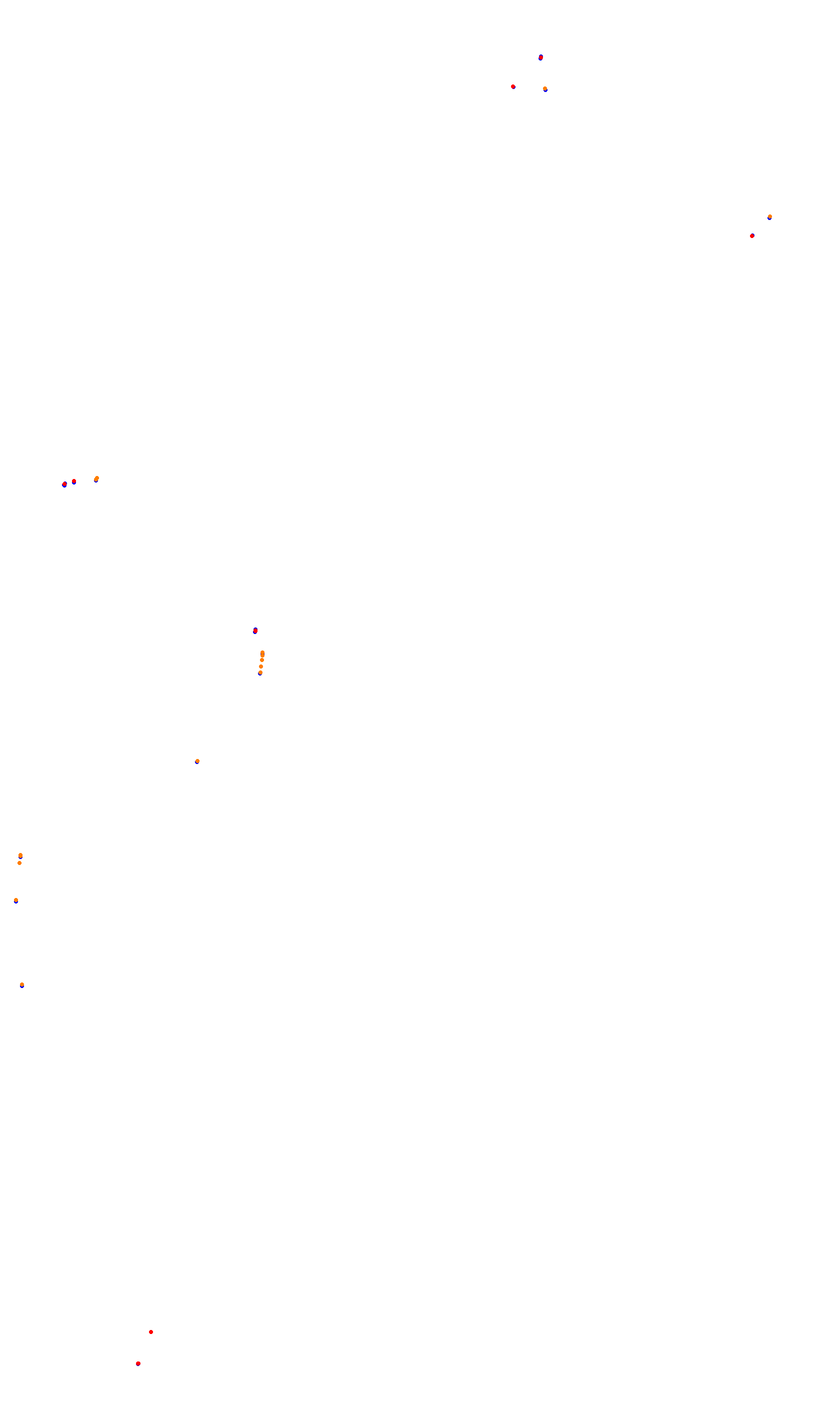 Monza collisions