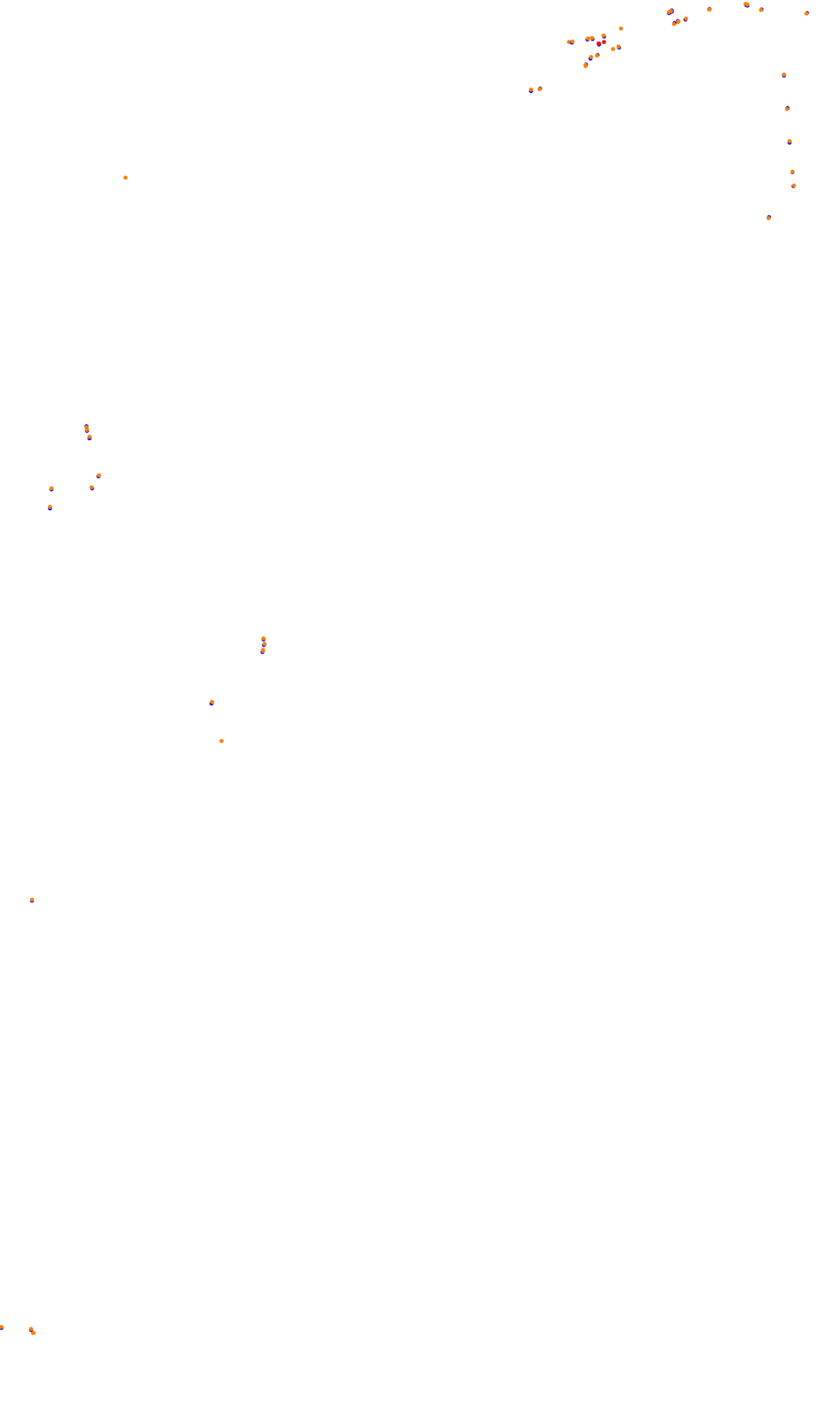 Monza collisions