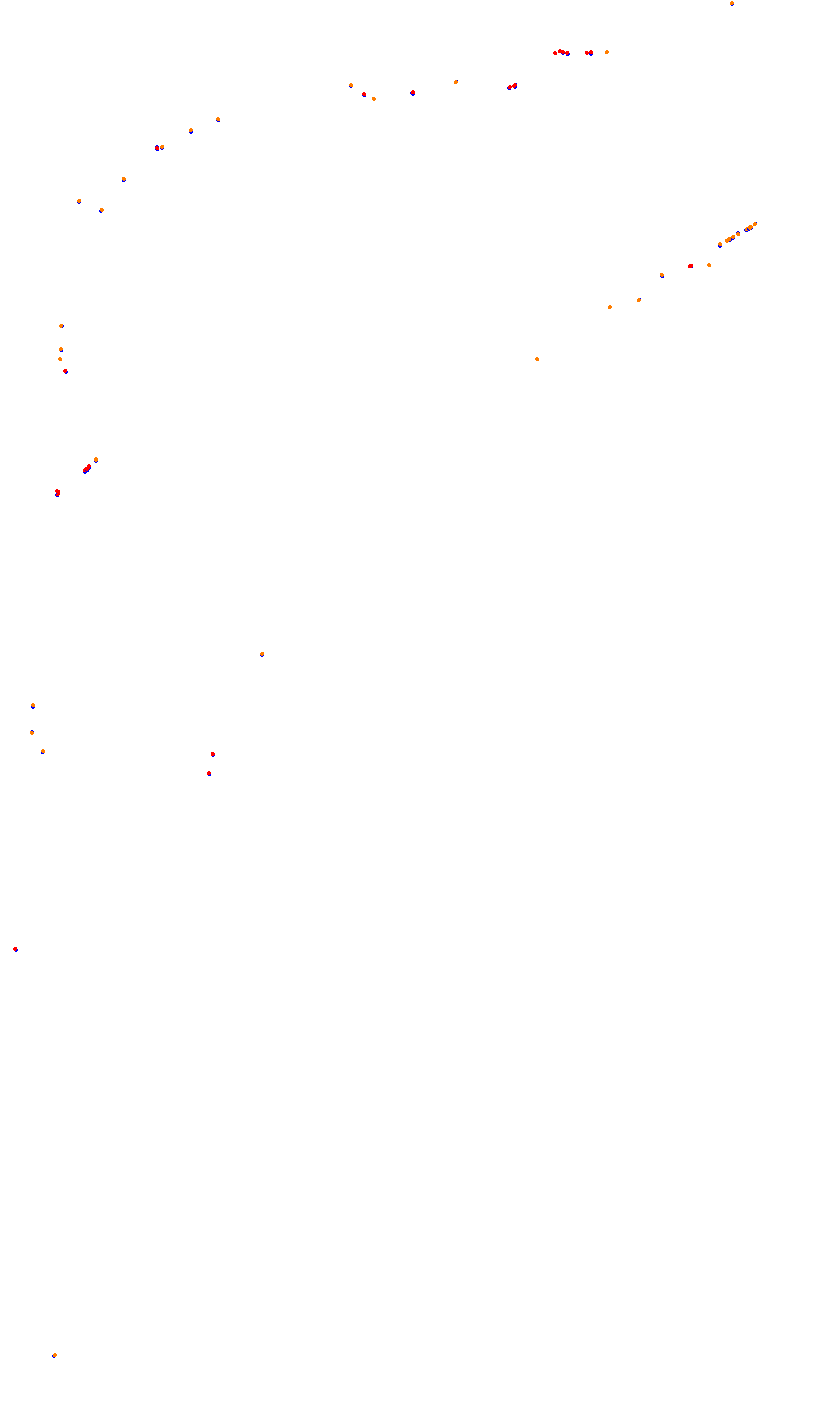 Monza collisions