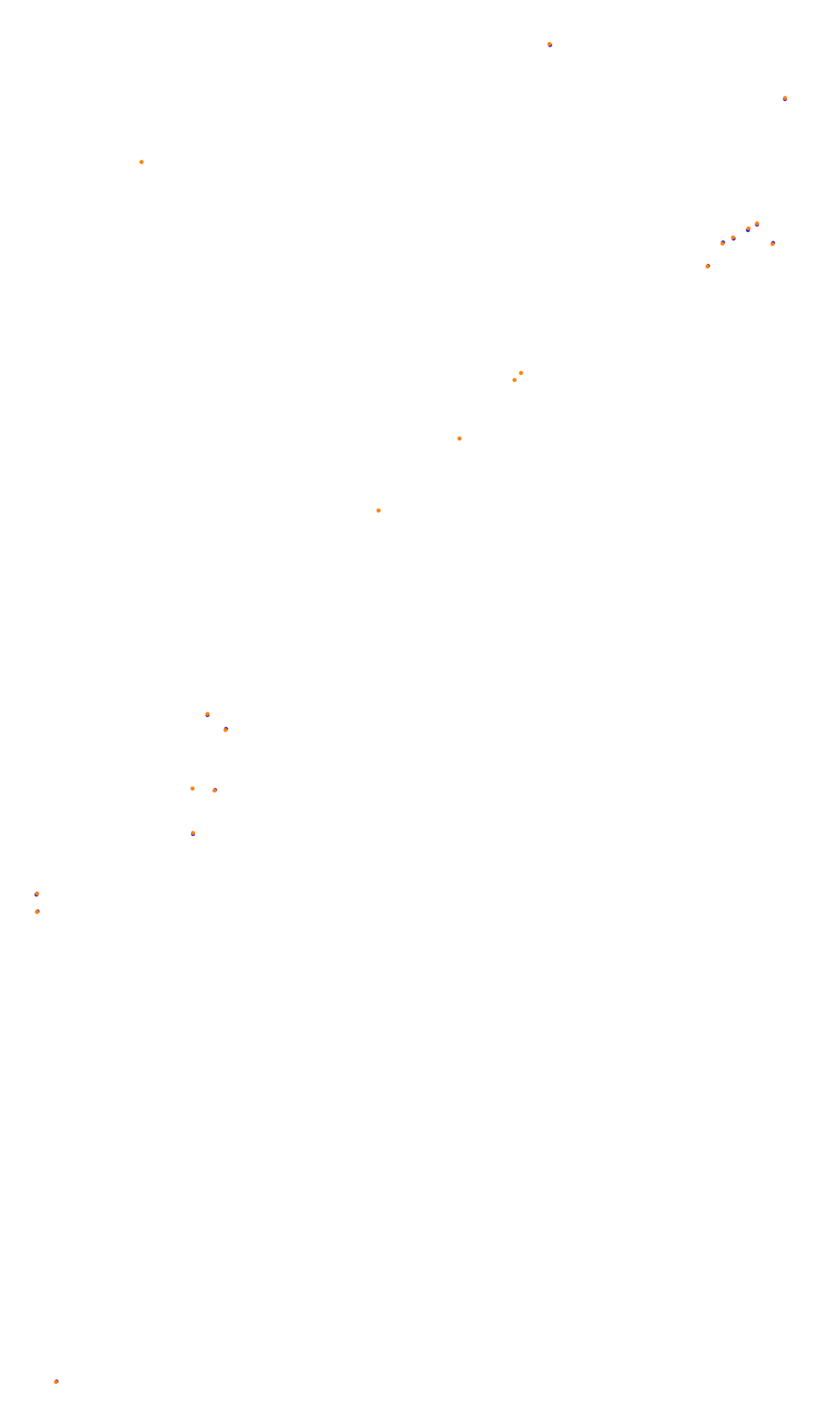 Monza collisions