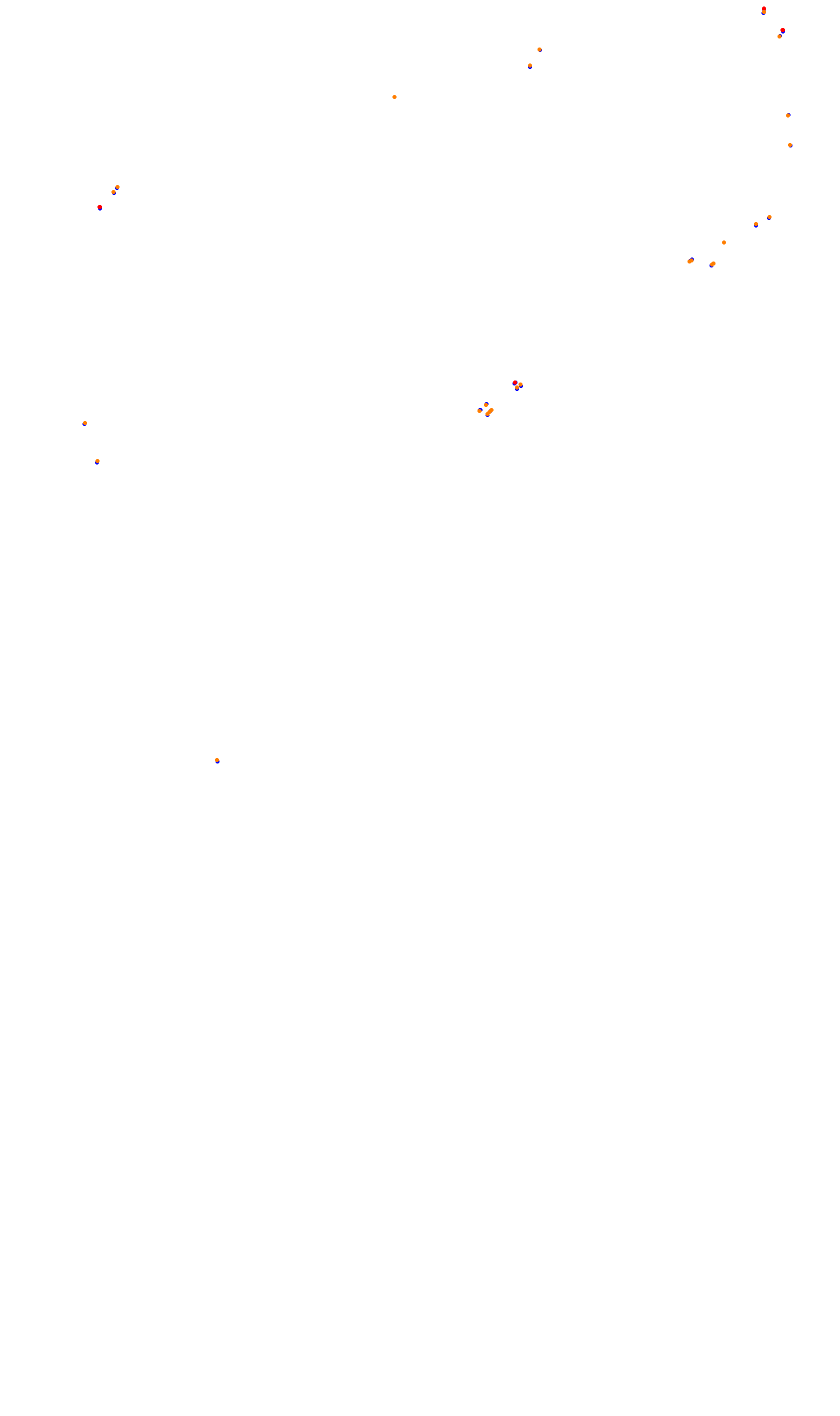 Monza collisions
