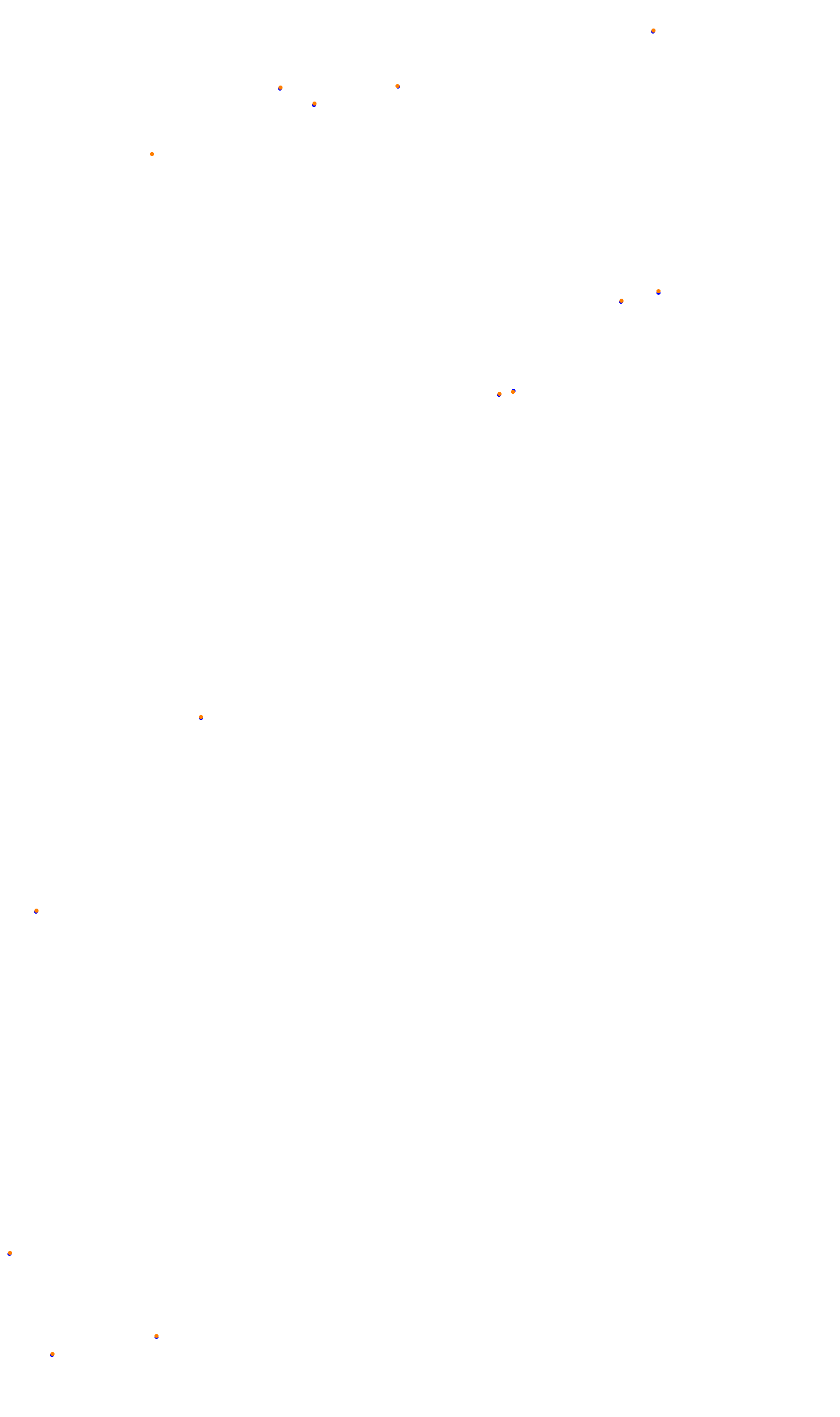 Monza collisions