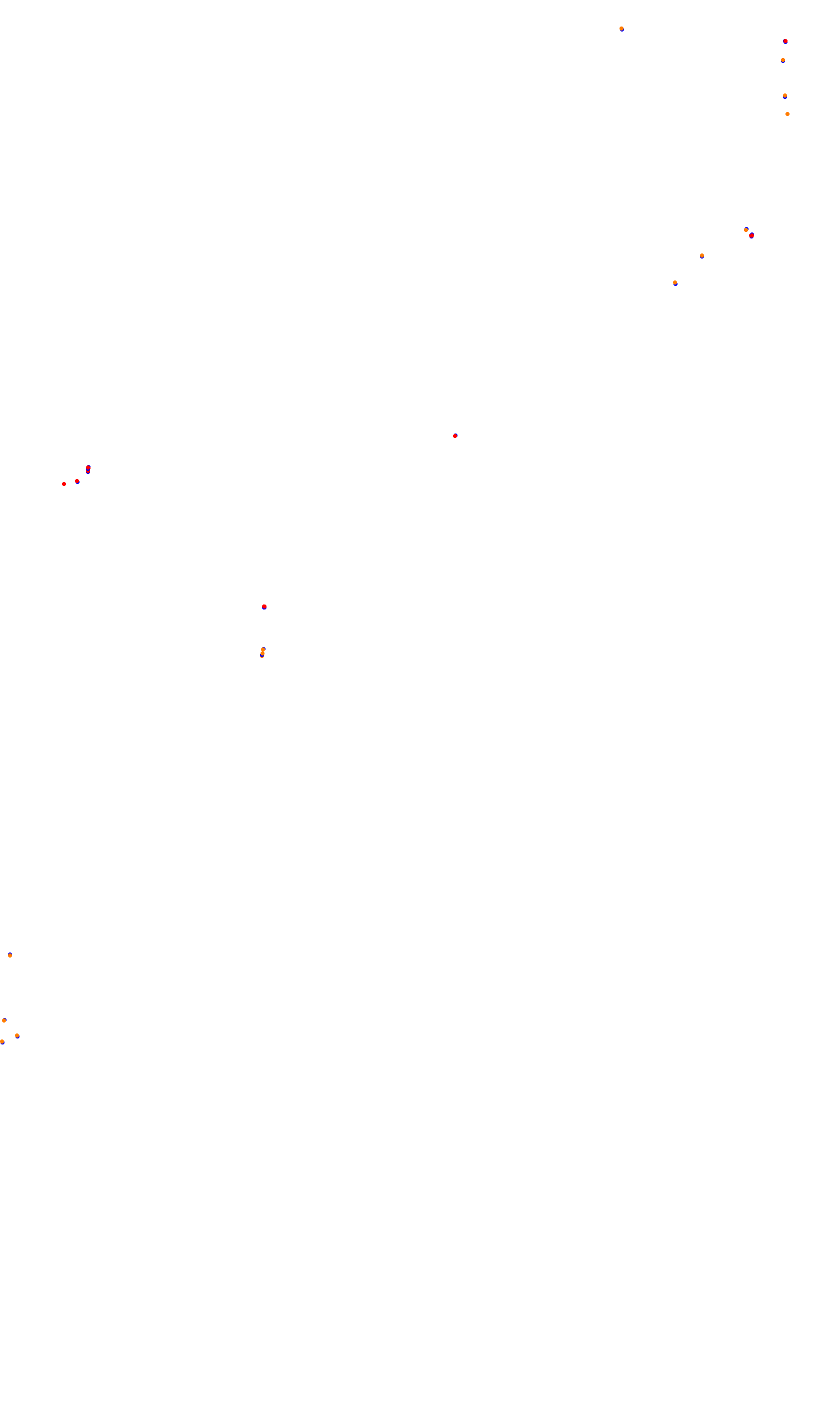 Monza collisions